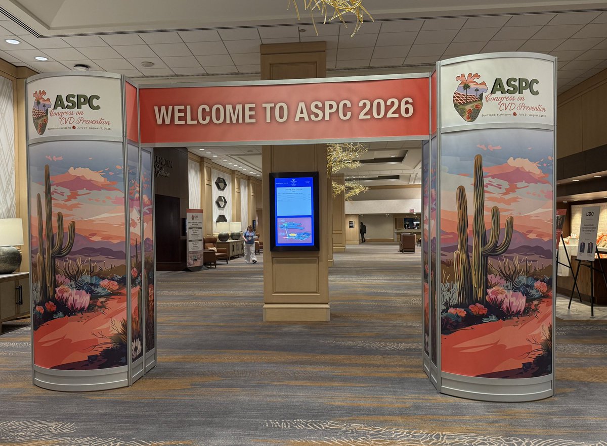 dramitkhera's tweet photo. Great pre-day for #ASPC2026 Seeing the future of #cvprev with #ASPCTrainingacademy Strong showing by @UTSWCardfellow The meeting is just getting started! @ASPCardio https://t.co/u2ZwUm1ymr