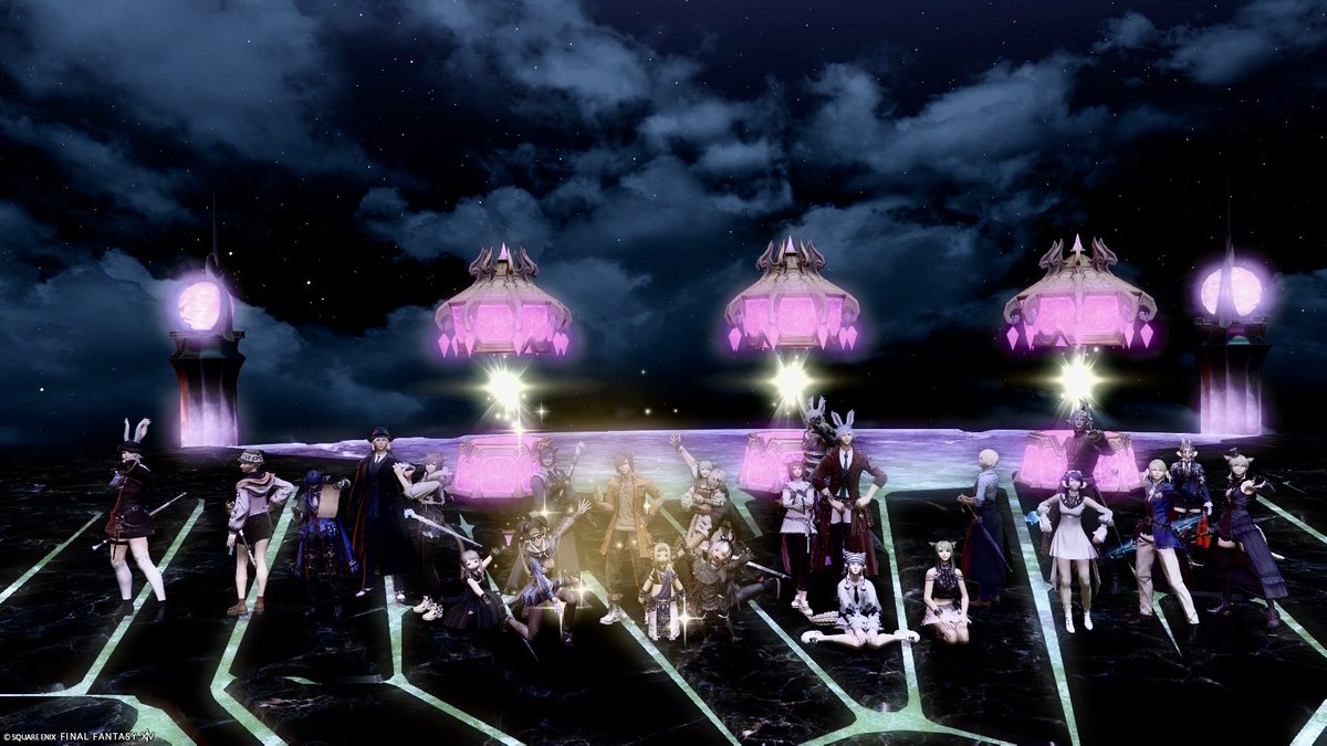 sario_Anima's tweet photo. 昨日は青魔LSで新生アライアンスクリアしました！
闇の世界暗すぎて写真向かな過ぎワロタ…。
ご参加頂きました皆さんありがとうございました！ https://t.co/sprNZ54RSM