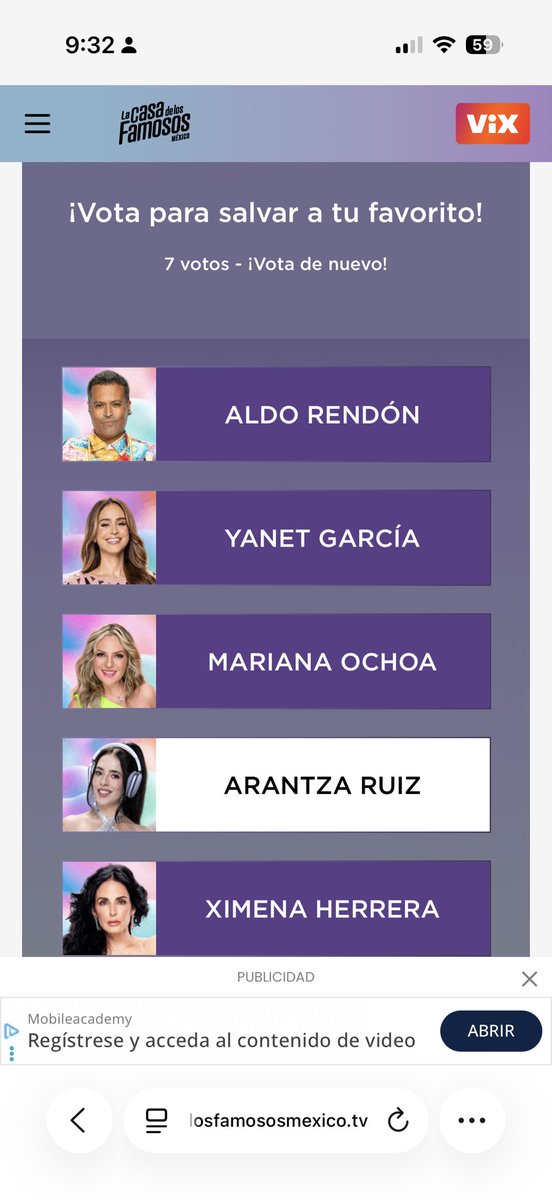BecbecCR's tweet photo. todos mis votos para esta otaku 💜 la otaku no se va la otaku no se va 👉🏻👈🏻

#LaCasaDeLosFamososMx https://t.co/9WucprJXeT