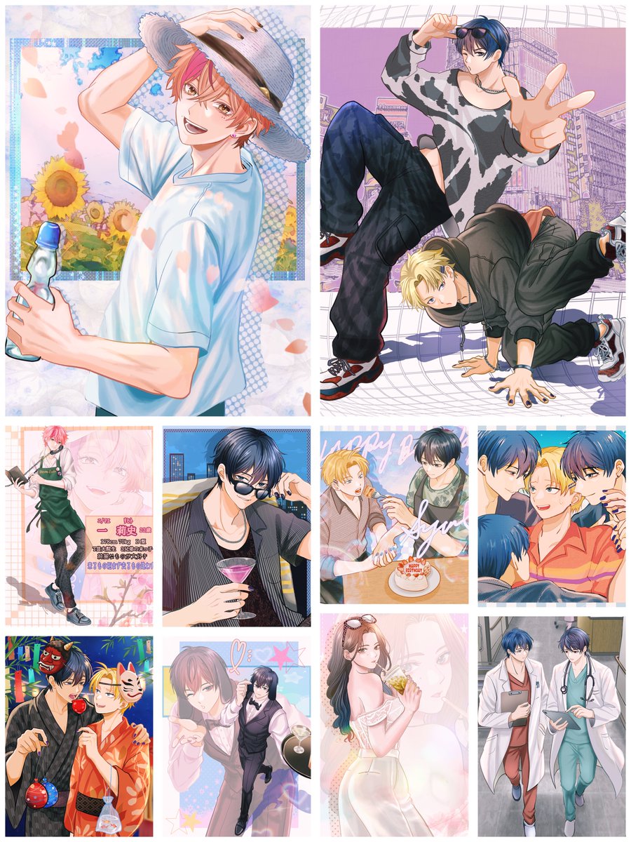 1nikkye's tweet photo. 🏷️今月描いた絵を晒そう
8月も宜しくお願いします✨️
次は82の日🐰(•ө•)♡ https://t.co/iTyf3wkb9k