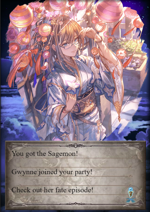 Lambda__1's tweet photo. THE GREATEST SCAM OF ALL TIME??? (I didn't get the screenshot, but the SSR Draw was Vampy) https://t.co/EKRnQqFYM9