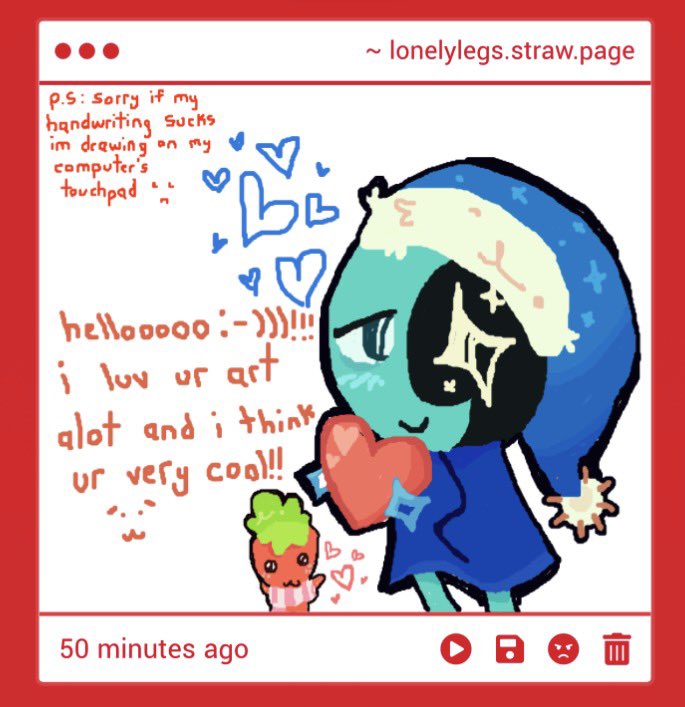 lonelyleg's tweet photo. My homeboy real as fuck! 😭😭😭 You did such a good job on this it looks magnificent 

🥹🥹Ahh, thank you so much!! Your hand writing looks amazing for a touchpad honestly https://t.co/V1fYF2QGyS
