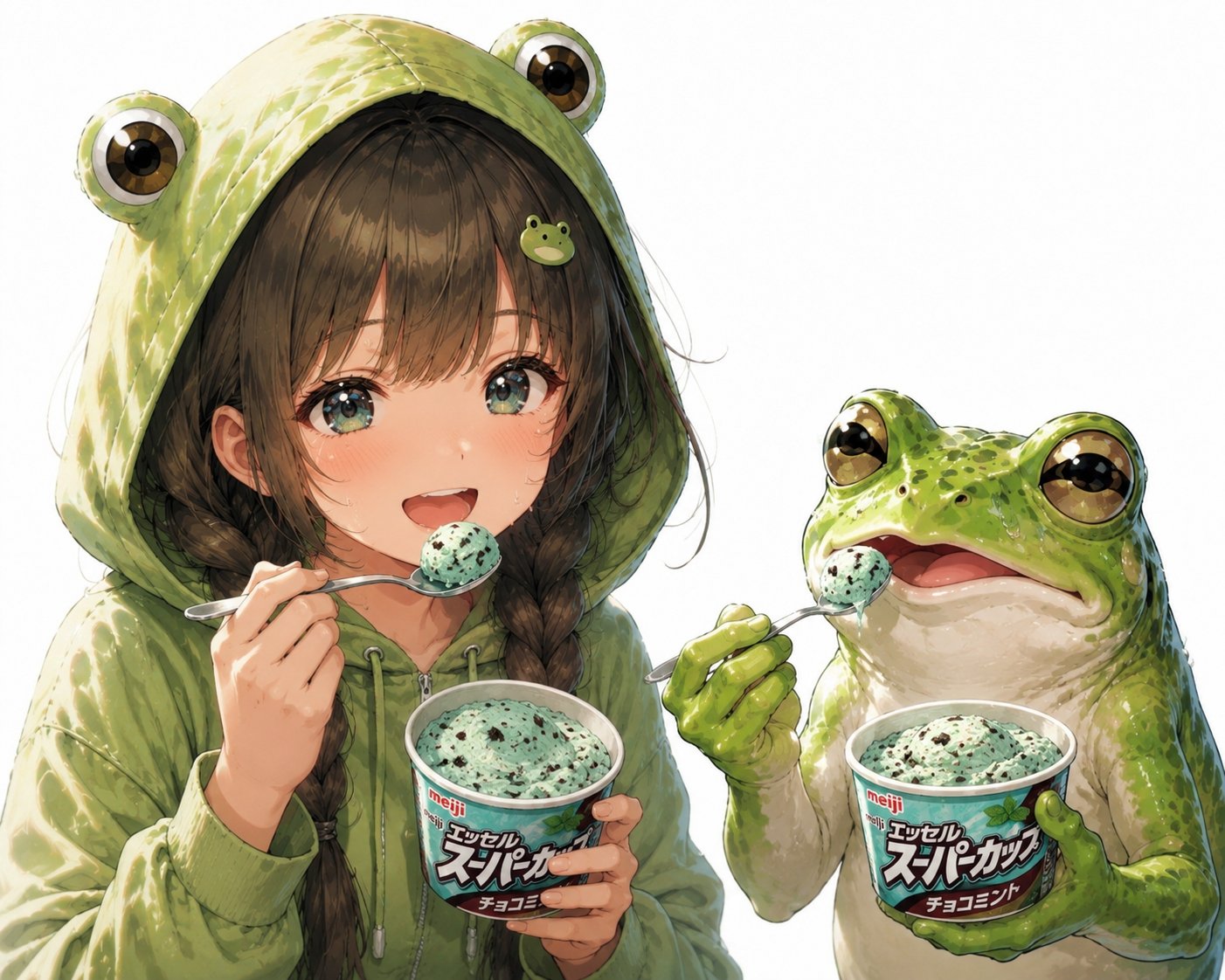 カエルのブリトー　2020年限定チョコミント