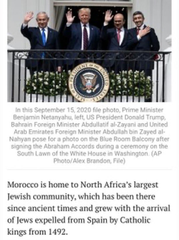 Truthtellerftm's tweet photo. Is Israel still mad at Spain for beating their beloved proxy state of Argentina in the World Cup?

Moroccan rioters have been unleashed into Spain’s border towns of Ceuta and Melilla to cause chaos and with Israel’s blessing. 

Israel has also grown desperate to find alternative trade routes since the SOH and Bab Al Mandeb straights are closed off to Israeli ships. The straight of Gibraltar is the next target!

What is Morocco’s history with the kosher mafia?

Kosher terrorists have infiltrated what is today modern day Morocco since 1492, when they were kicked out of Spain. Morocco also fully recognizes Israel and joined the Abraham accord. The Moroccans buys Israeli weapons and satellites from Israel and they do so military exercises together. 

And now the Moroccan regime is doing Israel’s bidding by helping with arms shipments and arming of insurgents, similar to when Mossad armed rioters in Iran. 

The same kosher mafia organized Moroccan insurgents, lied to them that they were about to leave for Spain, even though Ceuta is physically cut off from mainland Spain.

What is Israel’s motive?

REVENGE! Spain refused to accept ships carrying weapons destined for Israel into its ports. 

Those ships were accepted by Morocco. 

And now, 40,000 insurgents from Morocco have invaded Spanish territory as payback. 

Ceuta is now in chaos as there are clashes between natives and newcomers with the Spanish Ministry of Interior turning down calls for a national emergency situation to be officially declared.

Per Vox Party Leader, Mr. Santiago: 

"Ceuta and Melilla are Spanish cities in Africa since before Morocco existed.

And they will remain Spanish (even) if Morocco ceases to exist."