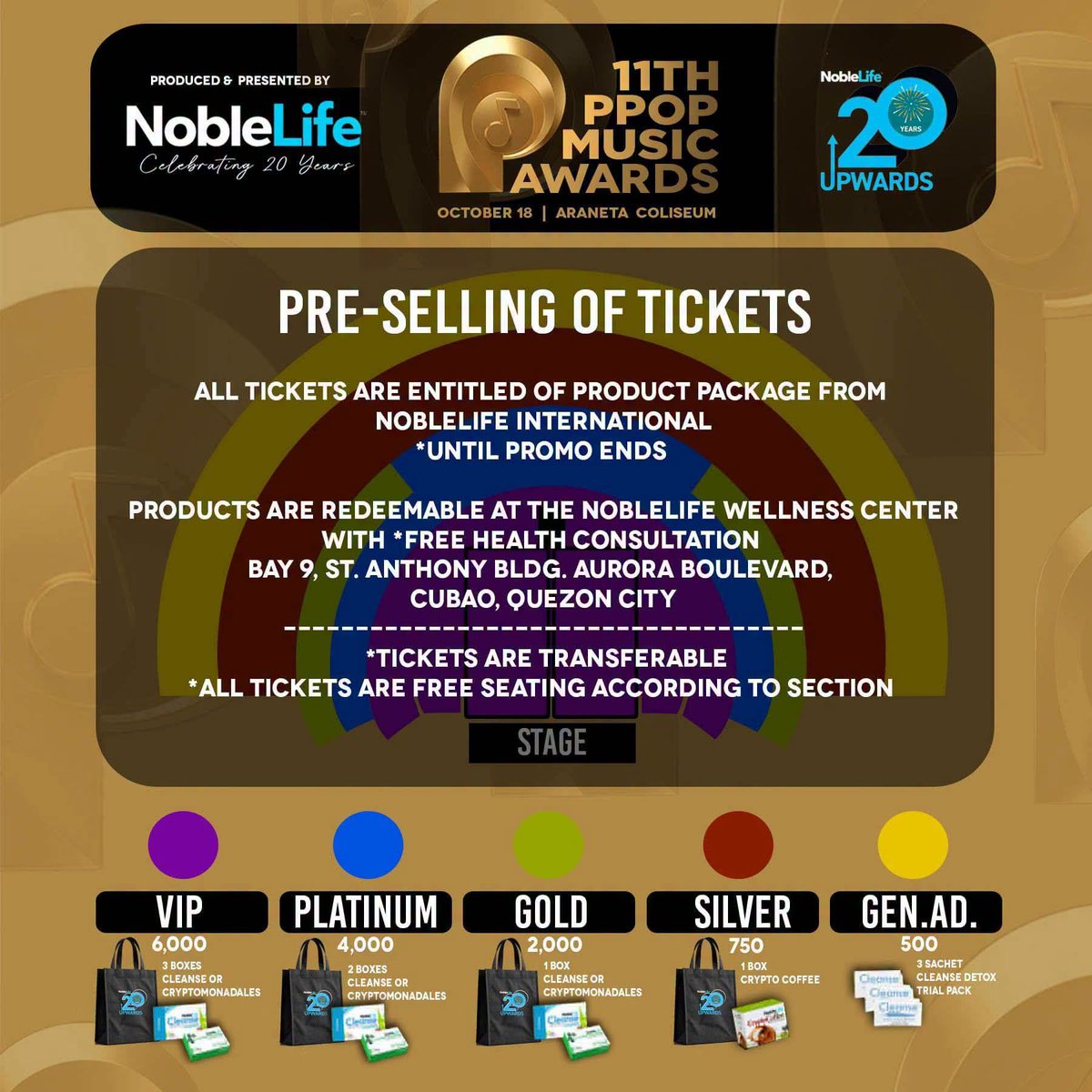 dday_ph's tweet photo. Ticket Pre-selling
#PPMAxNobleLife
#11thPPOPMusicAwards
#PhilippinePopularMusicAwards
#PPMA2026
#SYNC #NOVA #OneSouth #Cloud7
@PpopMusicAwards https://t.co/NqvunwtRV4