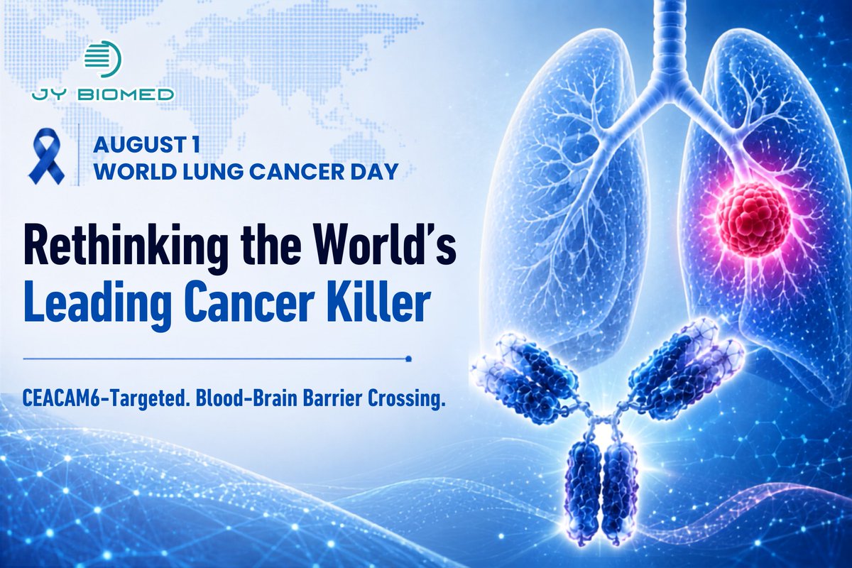 JY_BioMed's tweet photo. August 1 is World Lung Cancer Day. Non-smokers get lung cancer too, and not in small numbers. Lung cancer is the world's leading cause of cancer death, claiming about 1.8 million lives in 2022 alone. 🫁 https://t.co/GSVbi7eXji
