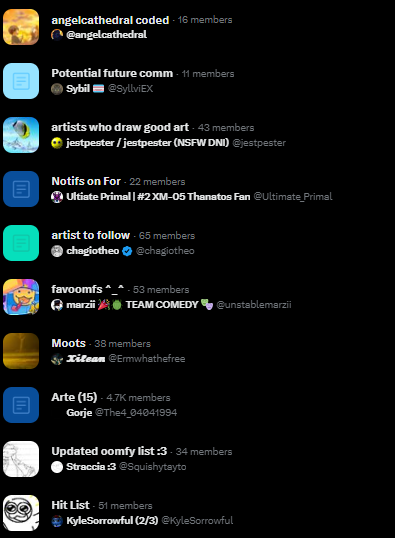 EIGHTSCAPES_'s tweet photo. sometimes when i think my arts worthless i check the lists people put me in and i get really happy https://t.co/xwLReFAzsD