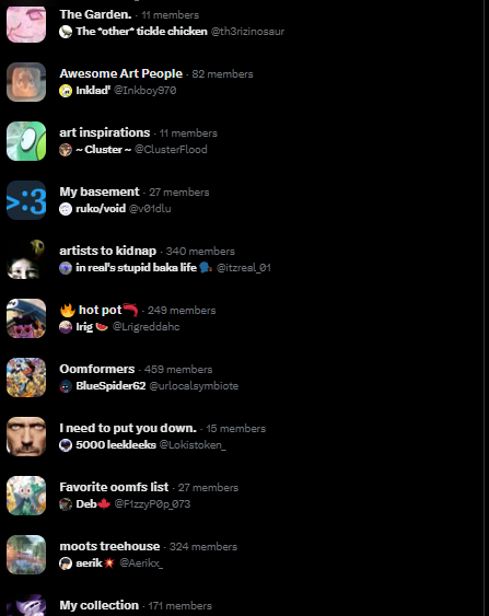 EIGHTSCAPES_'s tweet photo. sometimes when i think my arts worthless i check the lists people put me in and i get really happy https://t.co/xwLReFAzsD