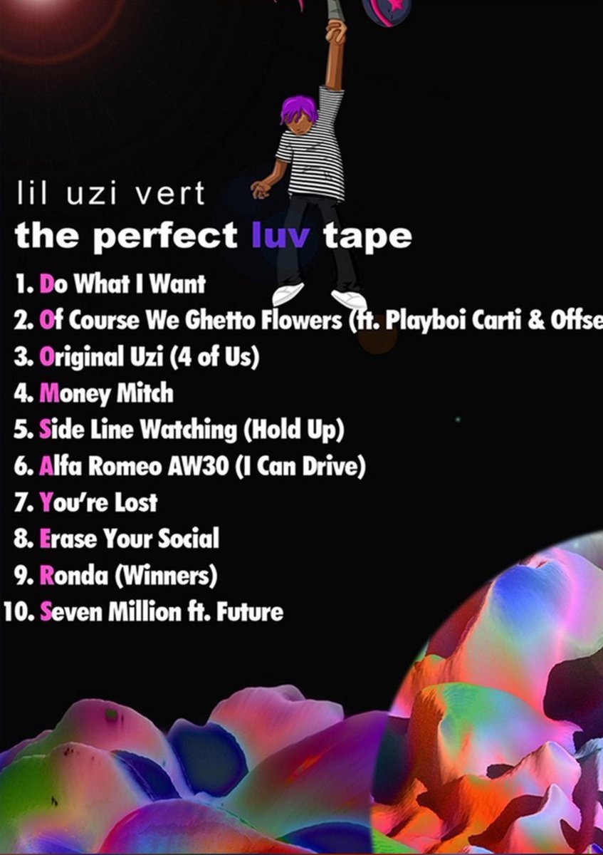 Kurrco's tweet photo. 10 years ago today, Lil Uzi Vert dropped ‘The Perfect LUV Tape’ 🟣

Favorite tracks on the project?