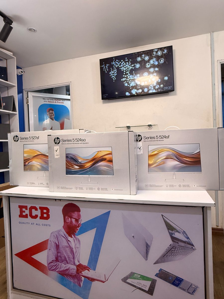 osoroKE's tweet photo. What are you selling today?

As number one dealer of computer related products, ECB Technologies guarantees quality. We stock laptops, desktops, monitors,  CPUs, printers, accessories.

Visit us on 3rd Floor, Room T12 of Iconic Business Plaza or call 0717040531 https://t.co/32Ew5znqqz