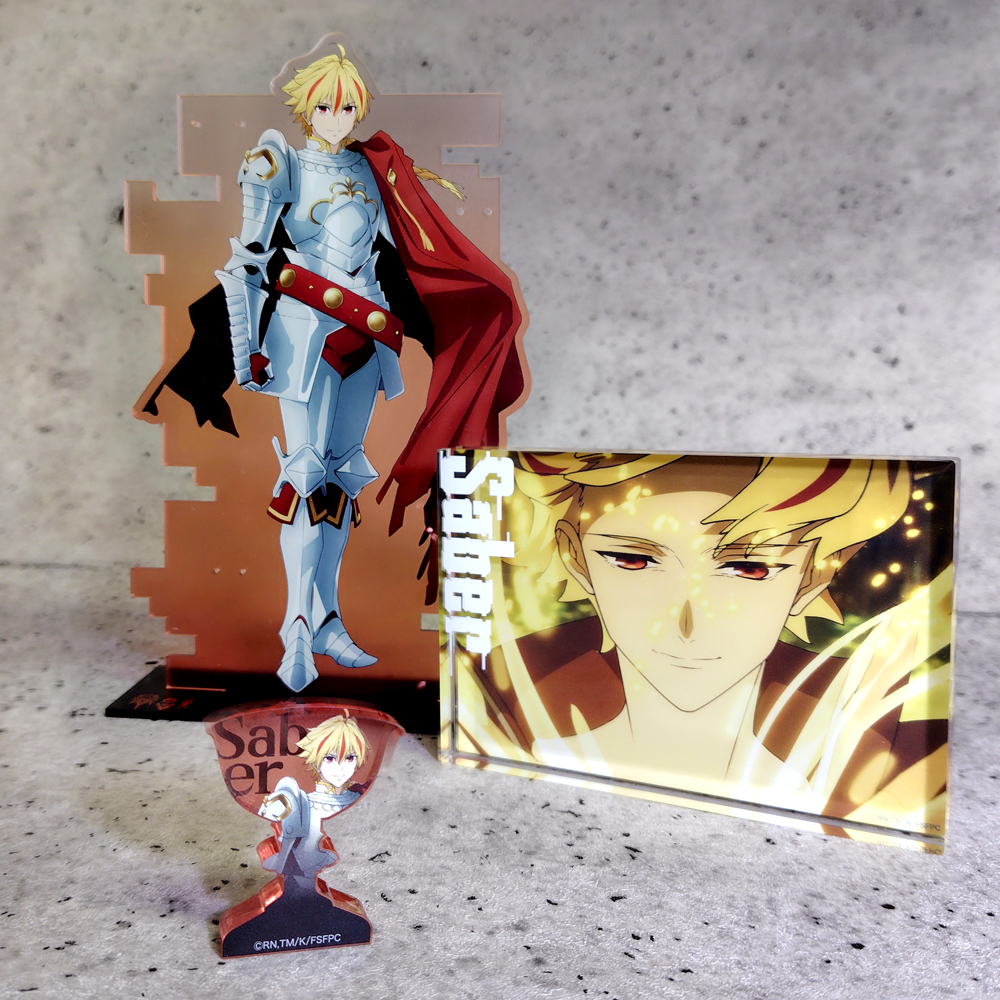 TVアニメ『Fate/strange Fake』の「セイバー」グッズをご紹介🤗 奥行き