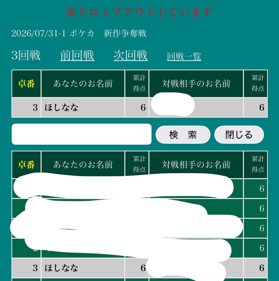 Latteeeee520's tweet photo. オレタン争奪戦敗北者
デッキはストリンダーバレット

⭕️6-2 ブイズバレット
⭕️6-1 イワパレスガルーラ
❌0-6 メガドリュウズ

3戦目は後手をお相手にとられて
🍄スタートシクボ落ちで
お相手後1ジャッジマンからのぐちゃぐちゃに

南無三 https://t.co/Sq99t8sjX6