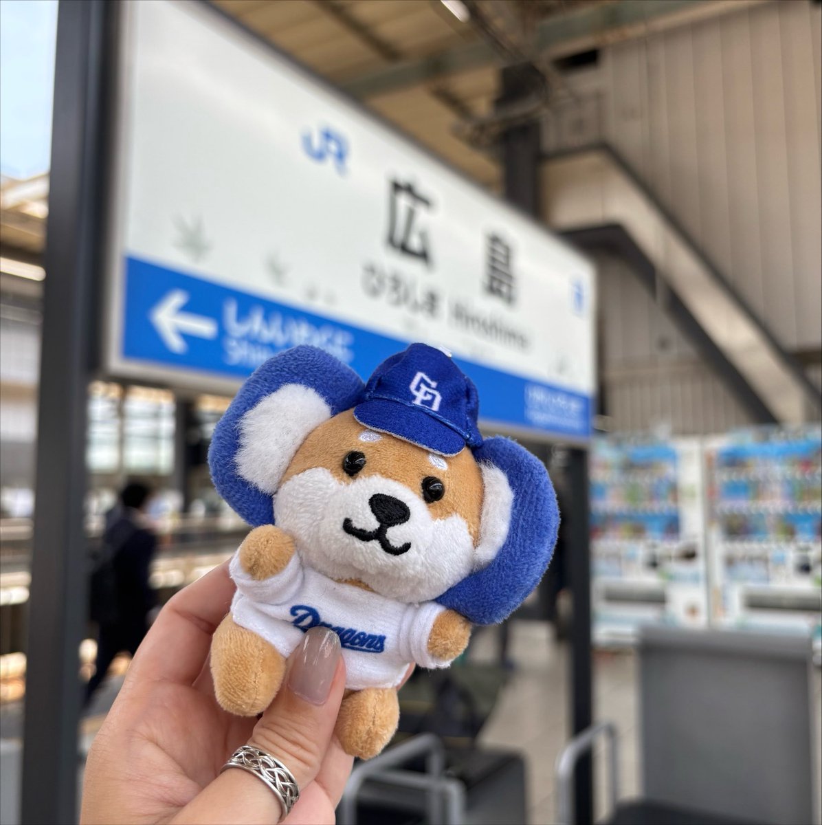 ﾘｭｰｸちゃん、広島だよ