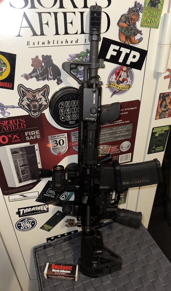 Tacticaljavi999's tweet photo. New Comp is Timed/Rocksett✅Ready to rip and reduce muzzle Rise/Recoil significantly when running in #FULLSEMI mode🤝#CNCStoner was TAX but worth it💯#DanielDefense #AtriusDev #FRT #FRS https://t.co/ptfIQOAcJ6