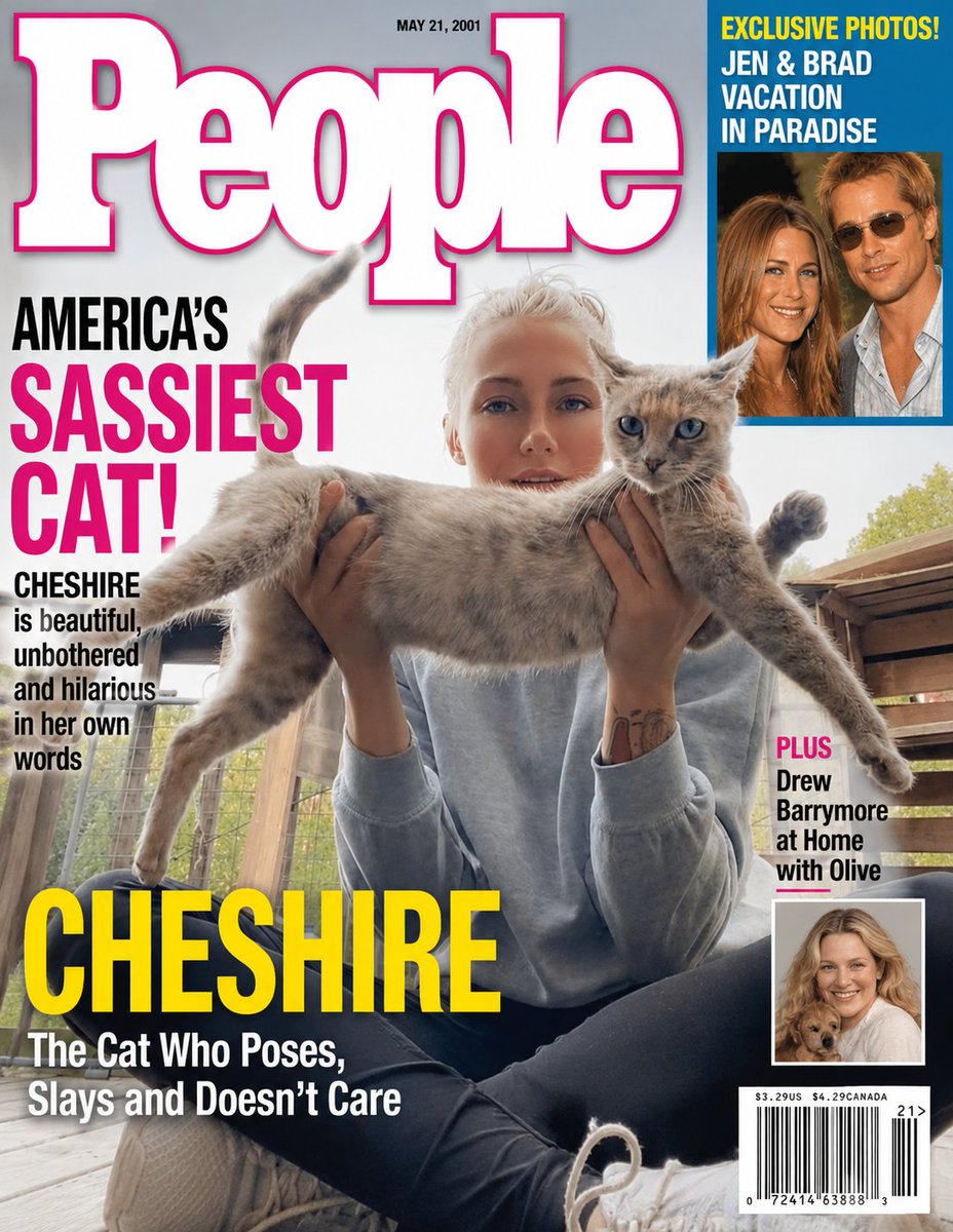 trenchtraveller's tweet photo. born to be on the cover of People Magazine
$Cheshire https://t.co/O9mHDD2yDL