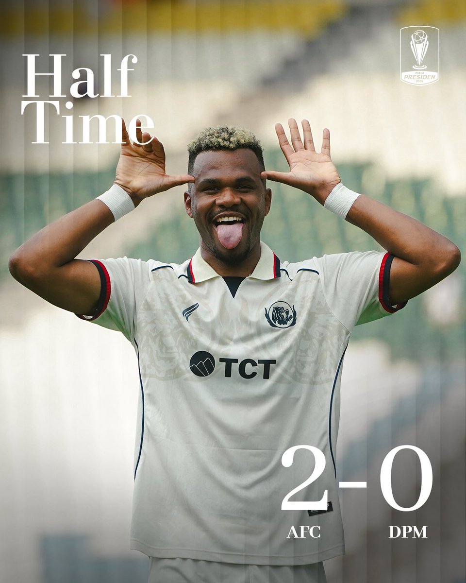 AremafcOfficial's tweet photo. 𝐇𝐚𝐥𝐟𝐭𝐢𝐦𝐞!🤪

⚽️⚽️ G. Henrique

#AremaFC #AremaDay #SalamSatuJiwa #TH39REATNESS #PialaPresiden2026 https://t.co/Ew4yb3ciSn