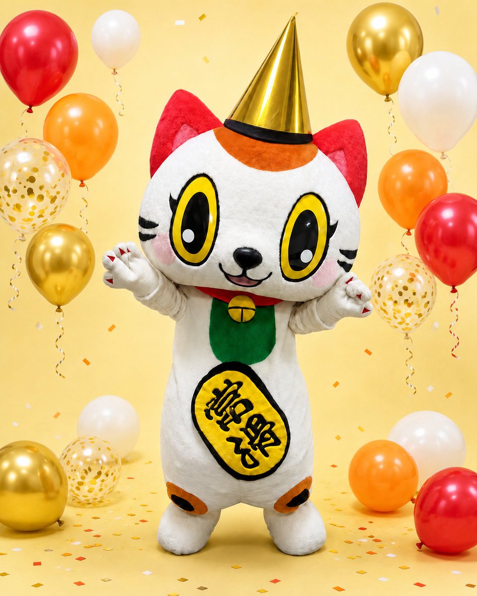 tokonamekanko's tweet photo. 🎈🎂8月1日は常滑市公式キャラクタートコタンのお誕生日🎂🎈

いつも元気いっぱいに、常滑の魅力を届けてくれるトコタン！
25才のお誕生日おめでとう✨

#トコタン https://t.co/Zus1rs3OQQ