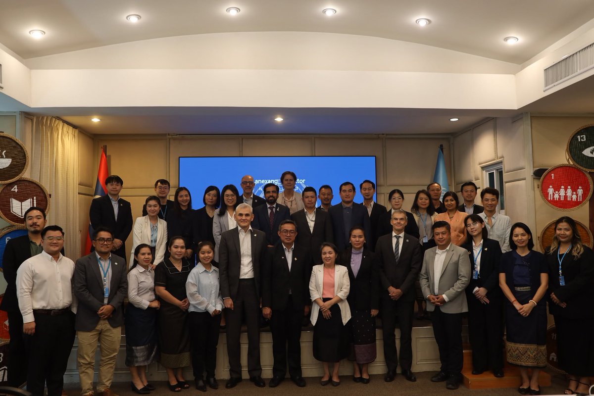 UNinLaoPDR's tweet photo. The first UN–MoFA Media Breakfast strengthened Government–UN–media dialogue on Lao PDR’s dev. priorities 🇱🇦

Discussions highlighted the 2025 🇺🇳 Results Report &amp; next Cooperation Framework, focusing on evidence, data &amp; knowledge exchange. 🔗 https://t.co/Y4VdH7GbQD https://t.co/pOlzPiNc2w