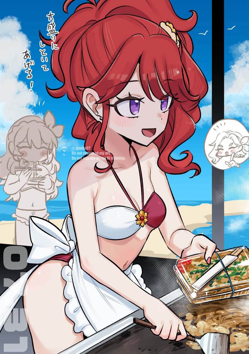 ponke02's tweet photo. 今年もverano！つまりアツい夏がきた！
#紅林珠璃生誕祭2026 https://t.co/xHZ3NbNpT9