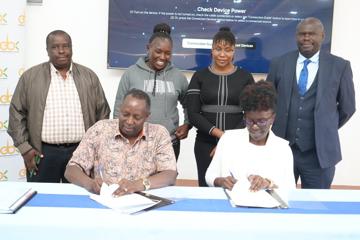 EngineersBoard's tweet photo. EBK Undertakes Performance Contract Negotiations: The @EngineersBoard led by the Ag. Registrar/CEO, Eng. Grace Onyango, this week successfully conducted its Performance Contract Negotiations for the Financial Year 2026/2027, bringing together Heads of Departments and key officers to align the Board's performance commitments with its Strategic Plan and national development priorities.

The negotiations were facilitated by representatives from the @Roads_KE led by Mr. Evans Mutari, who emphasized the importance of results-based management, accountability, and the timely delivery of performance targets in enhancing public service delivery.

Representing the Board, Mr. Samson Maundu, Board Member and representative of the Office of the Attorney General, underscored the need for legal compliance, sound governance, and strict adherence to the regulatory framework in implementing the Board's commitments. 

Mr. Evans Atambo, Board Member representing the Higher Education sector, highlighted the importance of innovation, capacity building, and strengthening collaboration between academia and the engineering profession to support sustainable growth within the sector.

#EngineeringServiceDelivery