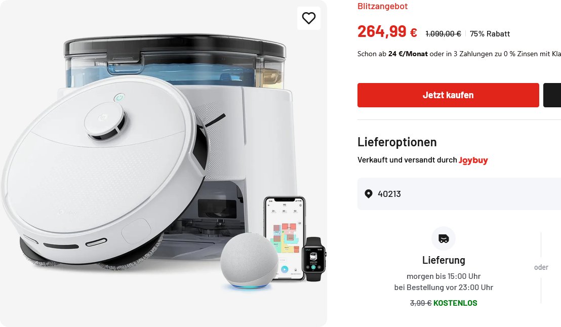 Rabatte7's tweet photo. 264,99 €🔥

🔥Ｂｌｉｔｚａｎｇｅｂｏｔ⚡️

https://t.co/ZqN3wZidlR https://t.co/uXW4Fq2VbQ