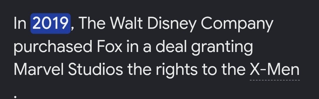 Nicky7o7o's tweet photo. Marvel had already regained the X-Men rights in 2019, two years before WandaVision premiered. Similarities between two extremely powerful characters don't mean one copied the other Wanda and Jean have distinct origins, abilities and story arcs despite sharing a few common themes. https://t.co/M6yh0NzaOL
