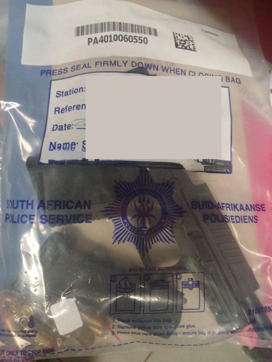 SAPoliceService's tweet photo. #sapsGP [POLICE ARREST THREE SUSPECTS FOR POSSESSION OF UNLICENSED FIREARM, POSSESSION OF HIJACKED MOTOR VEHICLE AND POSSESSION OF STOLEN MOTOR VEHICLE] #SAPS Ennerdale has arrested three male suspects, aged between 23 and 28, for possession of unlicensed firearm and ammo, possession of a hijacked motor vehicle, and possession of a stolen motor vehicle following an intell driven op conducted by Ennerdale #CrimePrevention members.

The members acted on information regarding a hijacked motor vehicle linked to a case reported in the Ennerdale. The information led them to Ext 9, Ennerdale, in the Johannesburg District.

The confiscated firearms will be subjected to ballistic testing to determine whether they were used in the commission of other crimes. Further investigations are underway to establish whether the suspects can be linked to a series of carjacking cases reported in the Ennerdale policing precinct.

The arrested suspects are expected to appear before the Lenasia Magistrate's Court  soon.
#TrioCrimes #GunsOffTheStreets #PoliceVisibility ME
https://t.co/xIHycwjdSx