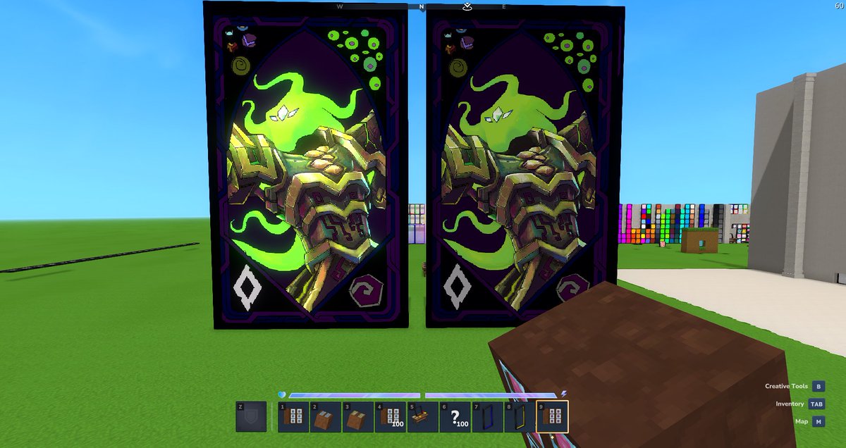 bluebellgb's tweet photo. Well New mega Stained glass Window done for V6 of my Color Stained Glass Panels! Mod for Hytale I made this base on the bad guy Varyn if going do 1 of Gaia we got have bad guy too. So tell what think all i try my best. I spent 8hs on him. #hytale #hytalemodded #hytalemods #Varyn https://t.co/mHcAvssTF0