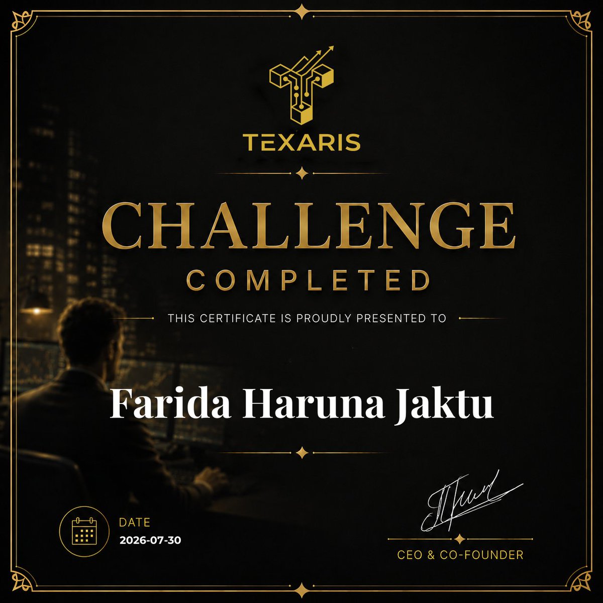 faridaharuna's tweet photo. Thanks #XAUUSD FUNDED with @texarisofficial thanks @texarisofficial for an amazing trading conditions, good spread, is time to get it done 
You equally get it,
Use code: REEDAHFX for 25% off https://t.co/xO1gNcXssv