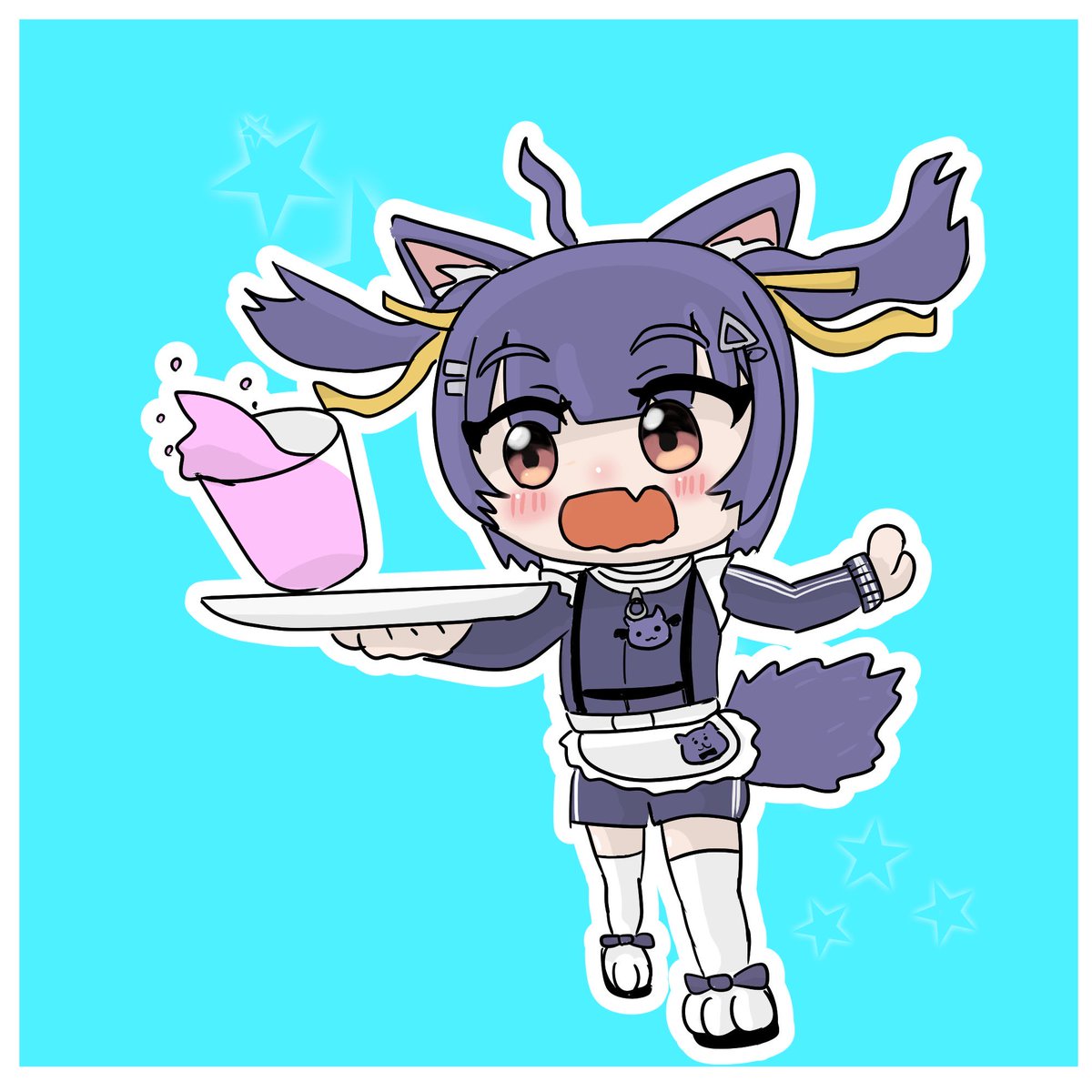 nekoto_salmon's tweet photo. #今月描いた絵を晒そう 
今月は少し上達した気がする https://t.co/zhsKLRDKCt