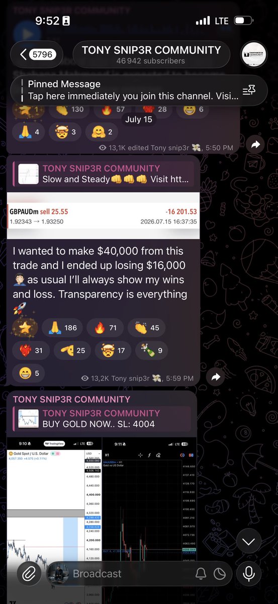 tonysnip3r's tweet photo. First half of the year was good:
• $300,000+ in profits so far
• $120,000+ in prop firm payouts
• $100,000+ withdrawn in July alone.

Birthday month really delivered. 🥂

August owes me a lot of money.
Let’s get it. 🫡 https://t.co/QvvjqpsP47