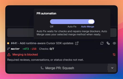 poracode's tweet photo. PR babysitting now in Poracode Nightly.

Poracode now can Auto Fix PR issues 
or Auto Merge PR after fixed all issues for you!

❤️ https://t.co/wwvkK17zwt