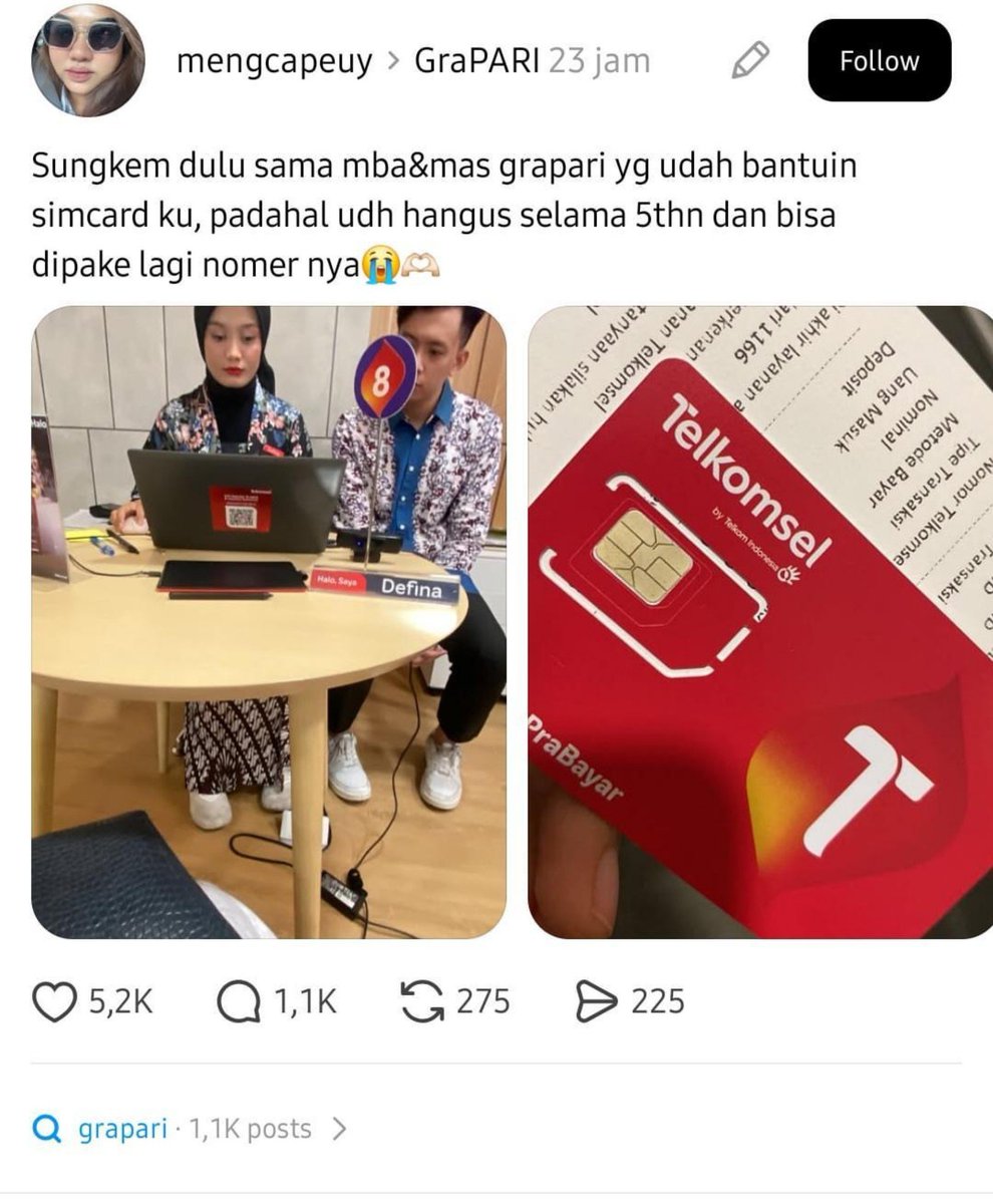 dondongid's tweet photo. Abis ngeliat threads, kok grapari bisa tapi @indosatim3 gak bisa. gua pernah kejadian yg sama dateng ke galeri indosat. Ketemu CS bermaksud ngaktifin kartu gua karena mati. Kartu mati dikarenakan kesalahan gua pribadi, waktu itu hapenya rusak dan gua masih fokus ngerepair hp https://t.co/4L0Y5MmnKX