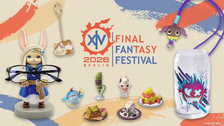 FF_XIV_EN's tweet photo. Our second round of official merchandise for Fan Festival 2026 is now available in Asia and Oceania from Square Enix Store Plus! 

🛍️ https://t.co/EgWLAFZJpp https://t.co/JFPsgheFR4