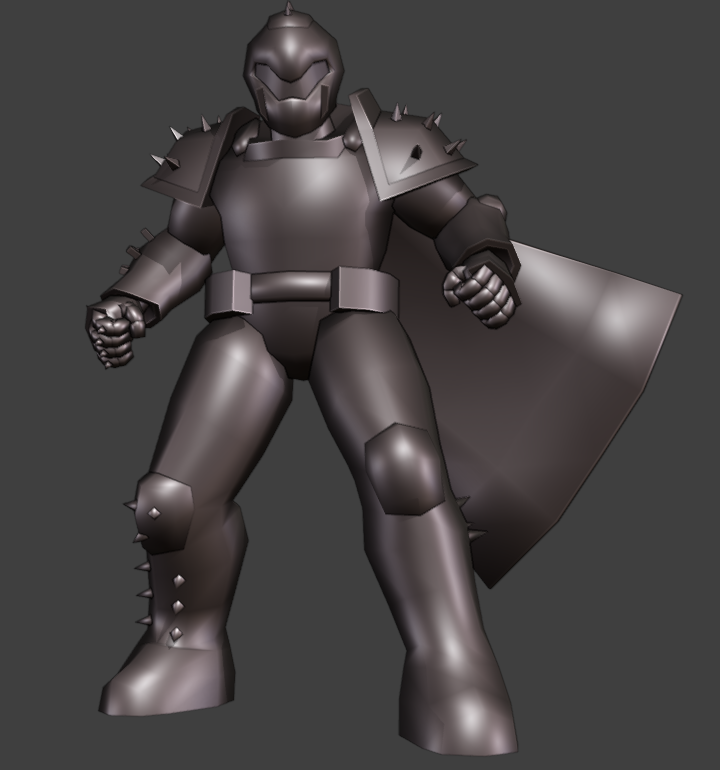 PomniacDev's tweet photo. Low poly-esque Slayer WIP 2
He needs some textures and his shield still, maybe the spear?
#DOOM #doomtda #lowpoly #blender https://t.co/WFpk9gFn7T