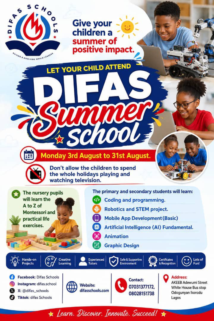 difas_schools's tweet photo. Difas Summer School starts August 3rd, 2026 https://t.co/yo9Capd4eR