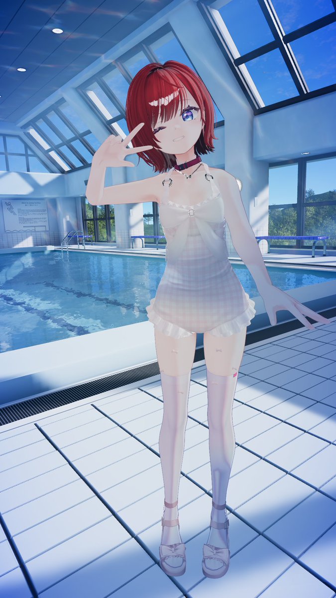 MUSYOKU_Neets's tweet photo. 水着🏖️
#Perula
#Perula3D https://t.co/IKL9ed3dRB