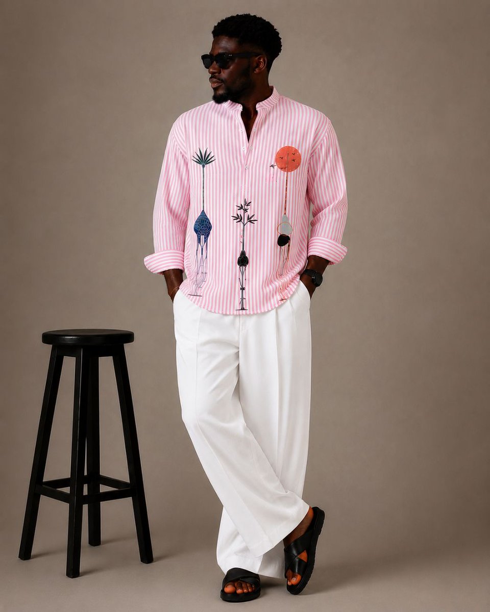 Asabeahalm's tweet photo. The Stature two piece set  is crafted for the modern gentleman who values timeless design and effortless sophistication. Finished with our signature artwork and tailored for comfort, it’s a statement in every setting
Made to order. Designed to last.
#AsabeaHalm #AHMen #MensStyle https://t.co/f5djHyOR00