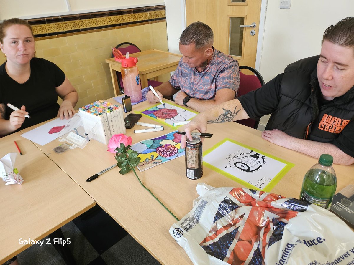 RRR_LUF's tweet photo. Arts & Crafts π¨π
A great time onve again at our Arts & Crafts group! Another enjoyable session filled with creativity, conversation, and plenty of smiles.
#RedRoseRecovery https://t.co/gDWoVaFVxZ