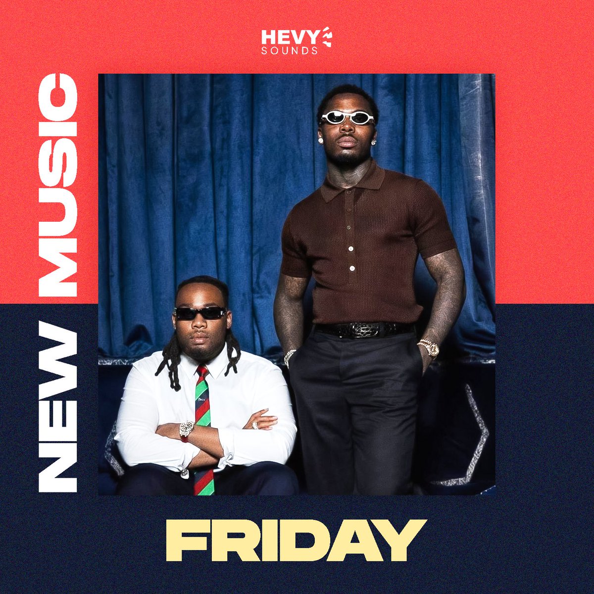 Hevysounds_'s tweet photo. The wait is over. 
This week’s hottest drops are officially out. 

Which track deserves the top spot? Let us know below! 👇

#NewMusicFriday #Afrobeats #NowPlaying #FreshDrops #HevySounds https://t.co/hhP3APhTlR