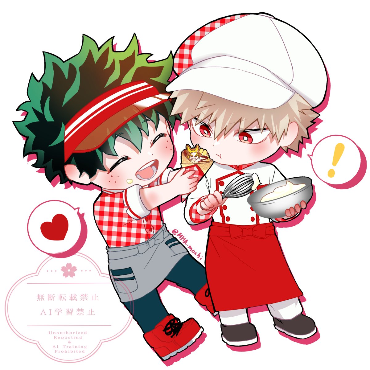 MHA_mochi's tweet photo. 半分こ出勝🥦💥 https://t.co/5RWlOXMJQE