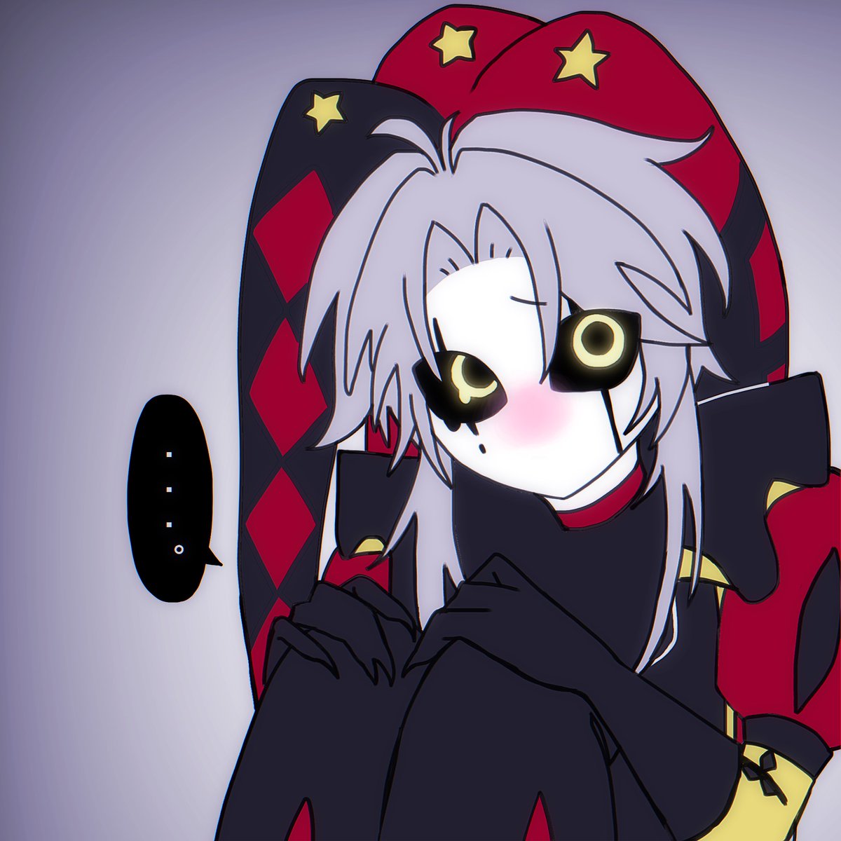__rawegg__'s tweet photo. Pierrot waiting for MC to return
 #thefreakcircus #tfc #Pierrot https://t.co/JQOzGT7niq