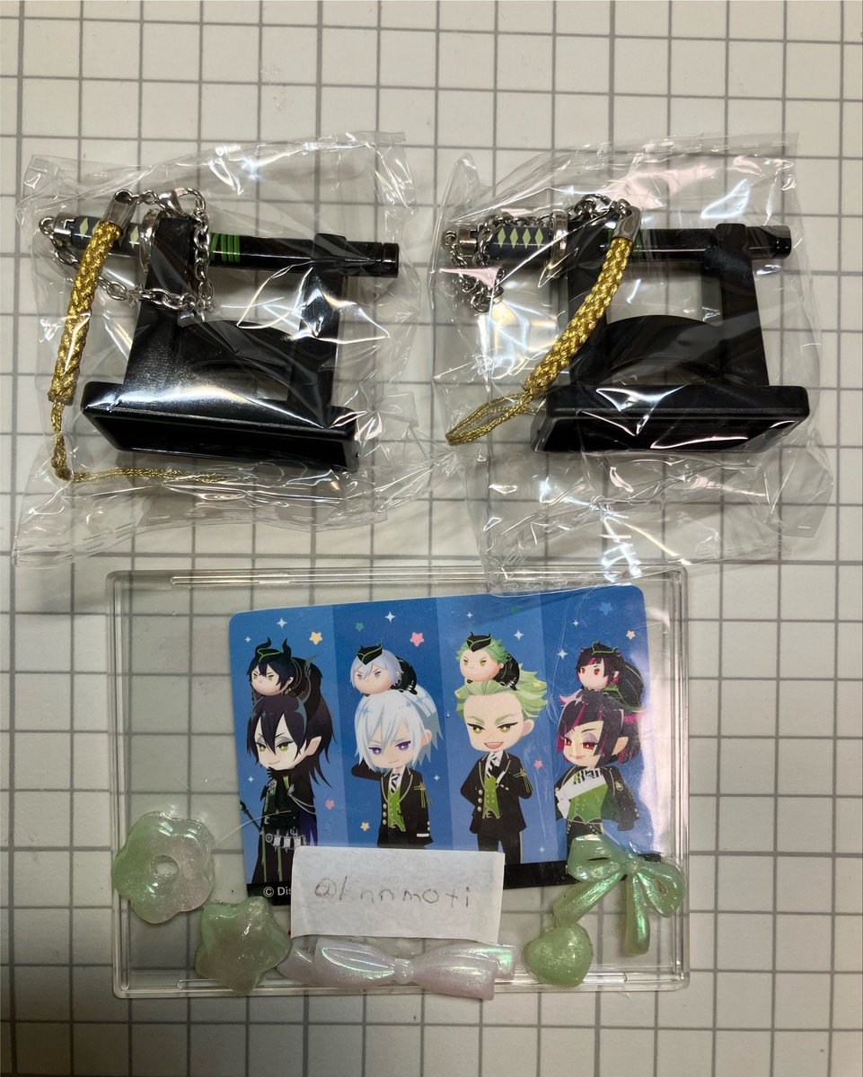 knnmoti's tweet photo. ミニチュア刀剣コレクション13 交換 譲渡

譲 豊前江2
求 雲次、雲生、定価＋送料

郵便のみ
検索からでも気軽にお声がけください https://t.co/XKO3HGe8XA