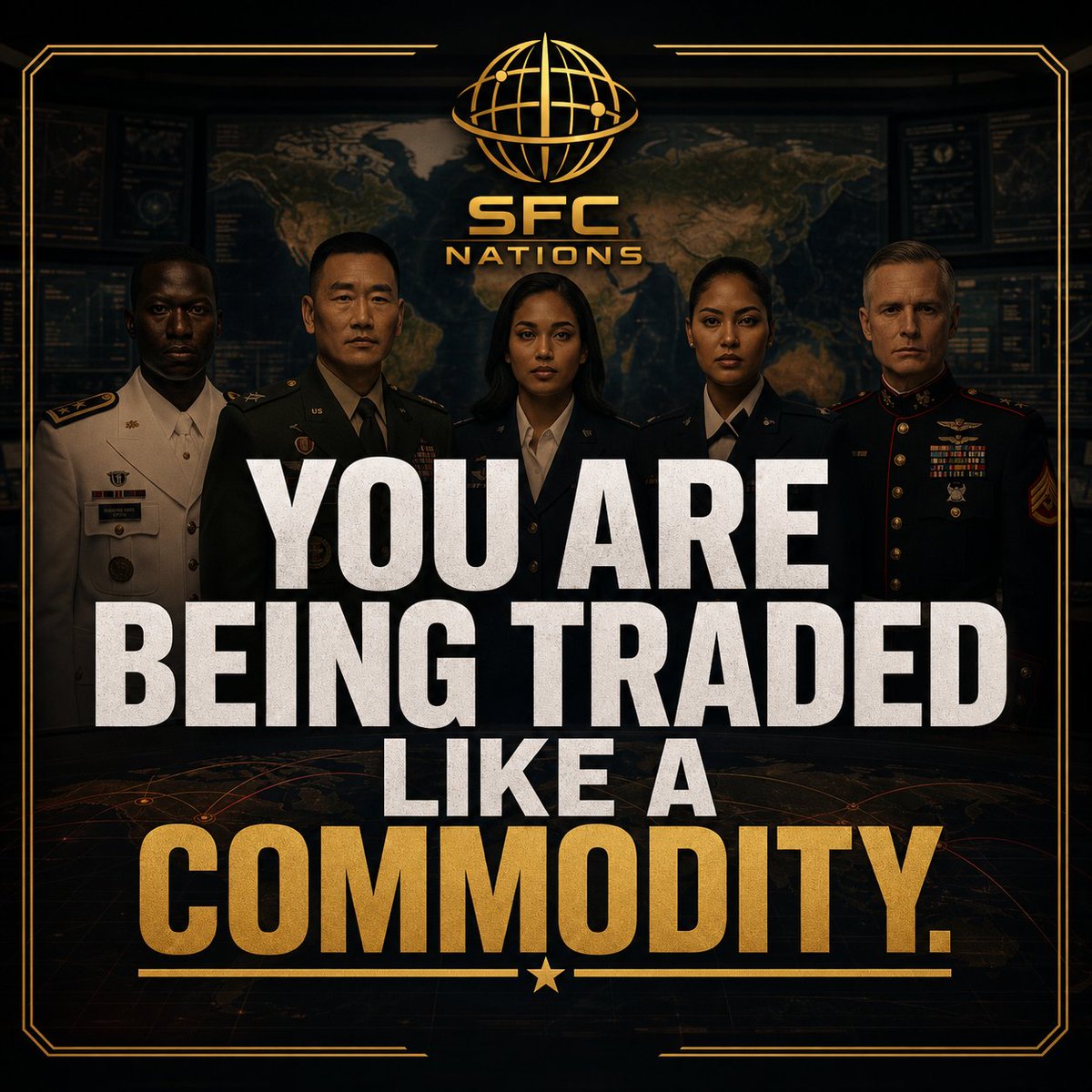 SFCNATIONS's tweet photo. Your 'friendly' alliance leader is literally selling you out. In public: "We stand together!" In the DMs: offering your capital to your rival for 500 tons of iron and a non-aggression pact. Stop sharing your troop counts in discord. You are being traded like a commodity. https://t.co/oUdwxbxKYr
