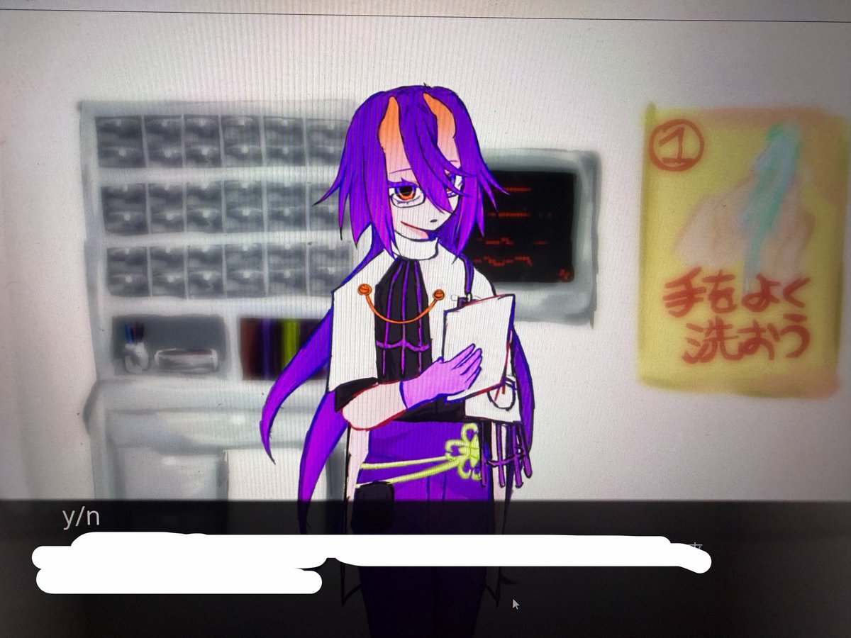 X0Hko's tweet photo. 乙女ゲー、作ってたんだよ  ほんとだよ  
全てにおいて低クオじゃないと本気で終わらない気がするから背景とか特にドカ雑に描いてたけど https://t.co/DtHXEkrMmw