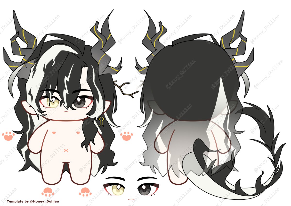 Honey_Dolliee's tweet photo. Mau menginfokan kalau aku sudah bisa buka lagi jasa desain plush cotton doll!! :> 50k doang yak bagi yg tertarik
Contohnya dibawah: https://t.co/ymCShYe8hD