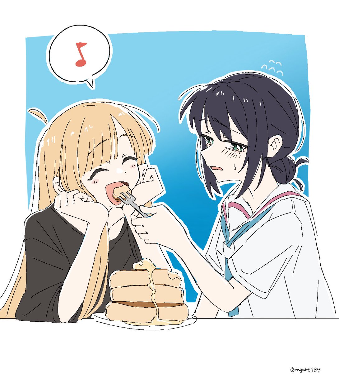 nagame784's tweet photo. 漫画も描きました！
 #今月描いた絵を晒そう https://t.co/rdwNAl9dox