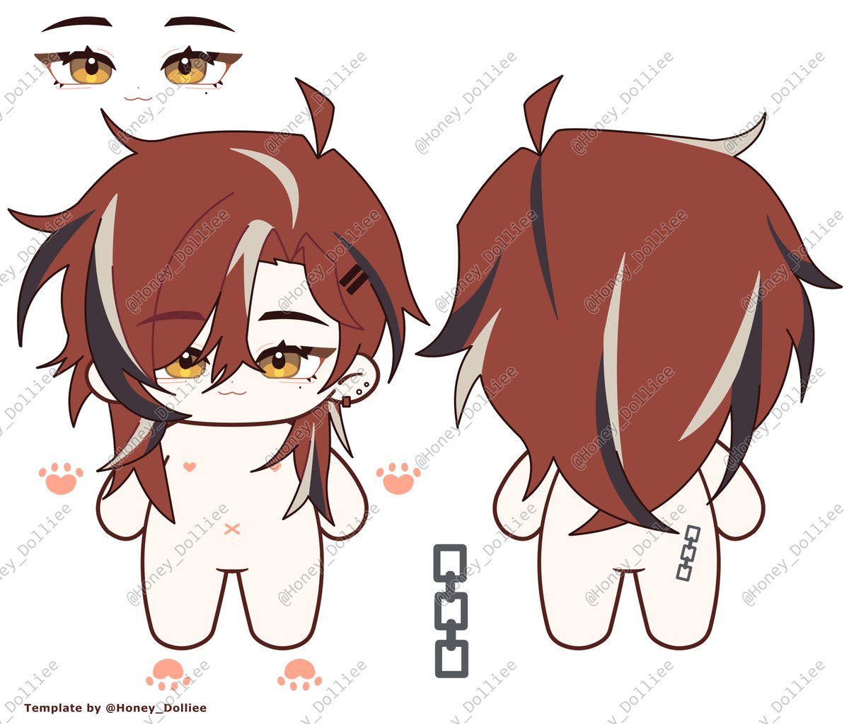 Honey_Dolliee's tweet photo. Mau menginfokan kalau aku sudah bisa buka lagi jasa desain plush cotton doll!! :> 50k doang yak bagi yg tertarik
Contohnya dibawah: https://t.co/ymCShYe8hD