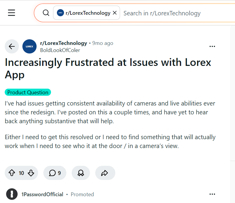 zilonghang's tweet photo. Avoid Lorex due to its Bad product [Google-Play]👎: {Remington Sahara 15 June 2026 STILL BROKEN 15JUN26! If I even attempt to play a video clip of an event, it will crash and say, "something went wrong." If I ...ee the ending of the movement.}🤦‍(Finally=>Wicked-Lorex)611.2.389 https://t.co/IEa0tVvS7q