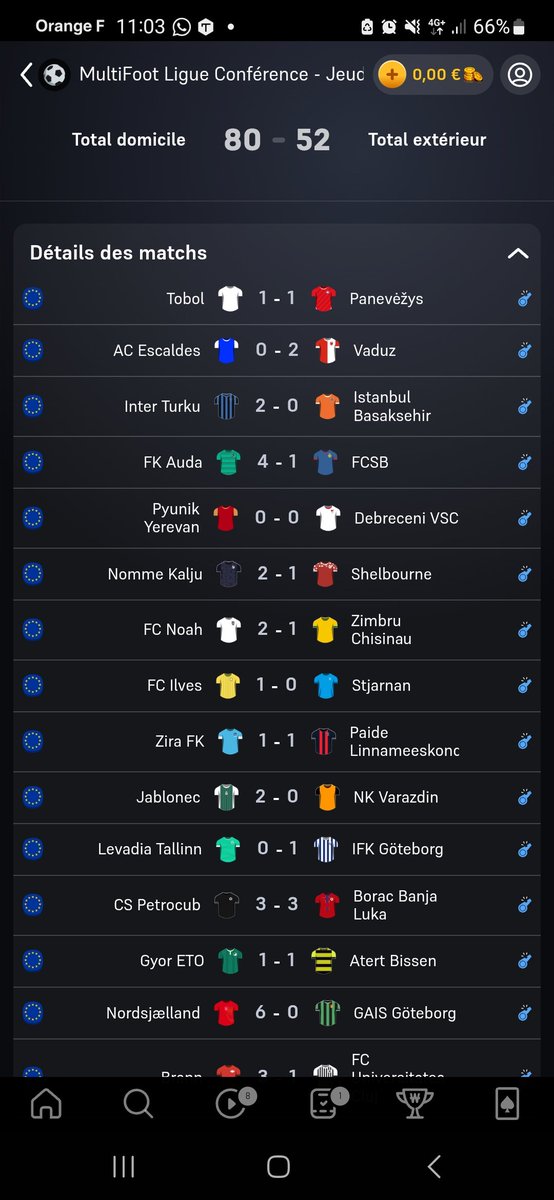 Bap94's tweet photo. Bonjour @WinamaxSport, pouvez vous valider le bet du multifoot Conférence League d'hier svp ? https://t.co/wDbkAzRnPl